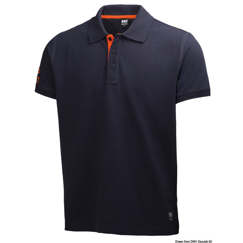 
Polo HH Oxford navy bleu XL 
