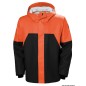 
HH Storm Rain veste orange/noir S 
