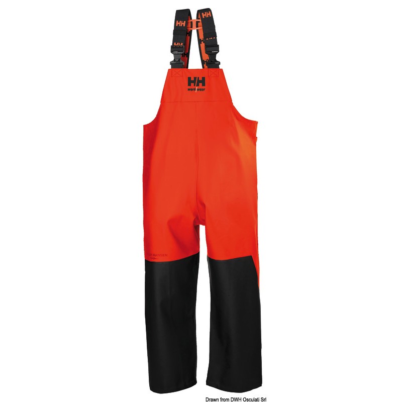 
HH Storm Rain salopette BIB orange/noir XXL 

