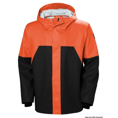 HH Storm Rain veste orange/noir XXL | EAN 8033137208645 Ref 24.500.15