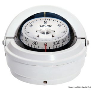 Compas externe RITCHIE Voyager 3" blanc/blanc | EAN 8033137115073 Ref 25.082.12