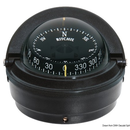 Compas externe RITCHIE Voyager 3" noir/noir | EAN 8033137115066 Ref 25.082.11