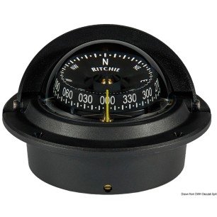 Compas encastrement RITCHIE Wheelmark 3" noir/noir | EAN 10342140753 Ref 25.082.31