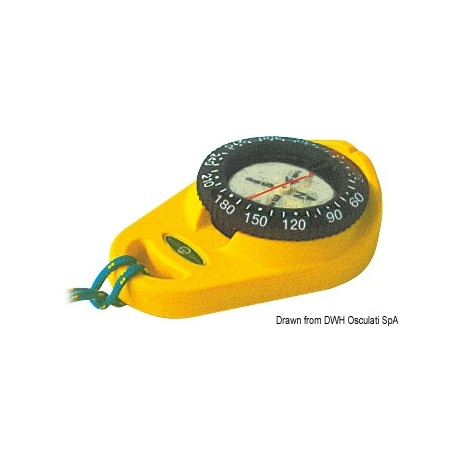 Compas RIVIERA Orion + boîtier souple jaune | EAN 8033137114953 Ref 25.066.06