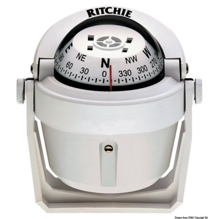 Compas étrier RITCHIE Explorer 2"3/4 blanc/blanc | EAN 8033137115035 Ref 25.081.22