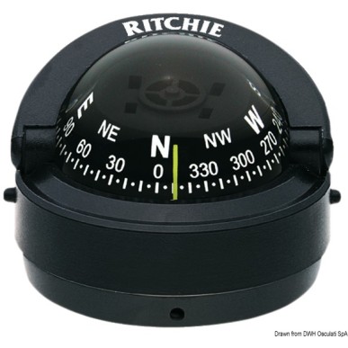 Compas externe RITCHIE Explorer 2"3/4 noir/noir | EAN 8033137115011 Ref 25.081.11