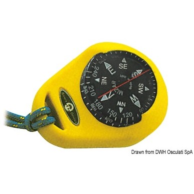 Compas RIVIERA Mizar + boîtier souple jaune | EAN 8033137114922 Ref 25.066.02