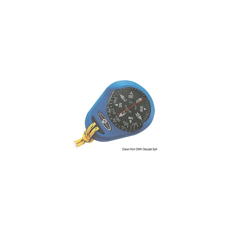 
Compas RIVIERA Mizar avec boîtier souple bleu 
