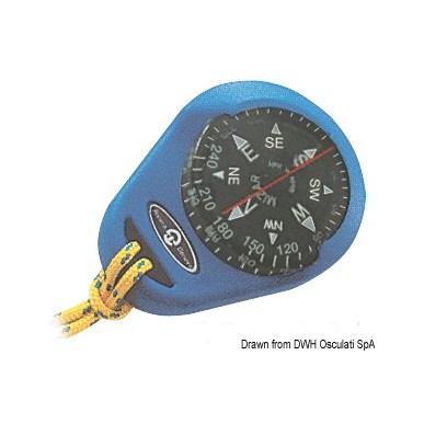 Compas RIVIERA Mizar + boîtier souple bleu | EAN 8033137114946 Ref 25.066.04