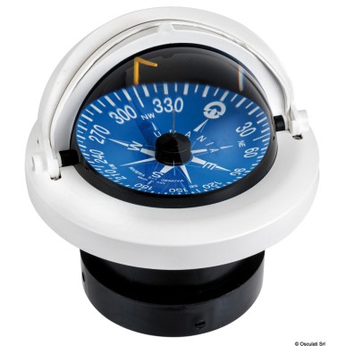 Compass 4" RIVIERA dôme de protection blanc/bleu rose plate| EAN 8033137114816 Ref 25.028.15