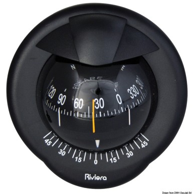 Compas 4" RIVIERA Polare BP1 noire/noire | EAN 8033137209239 Ref 25.020.18