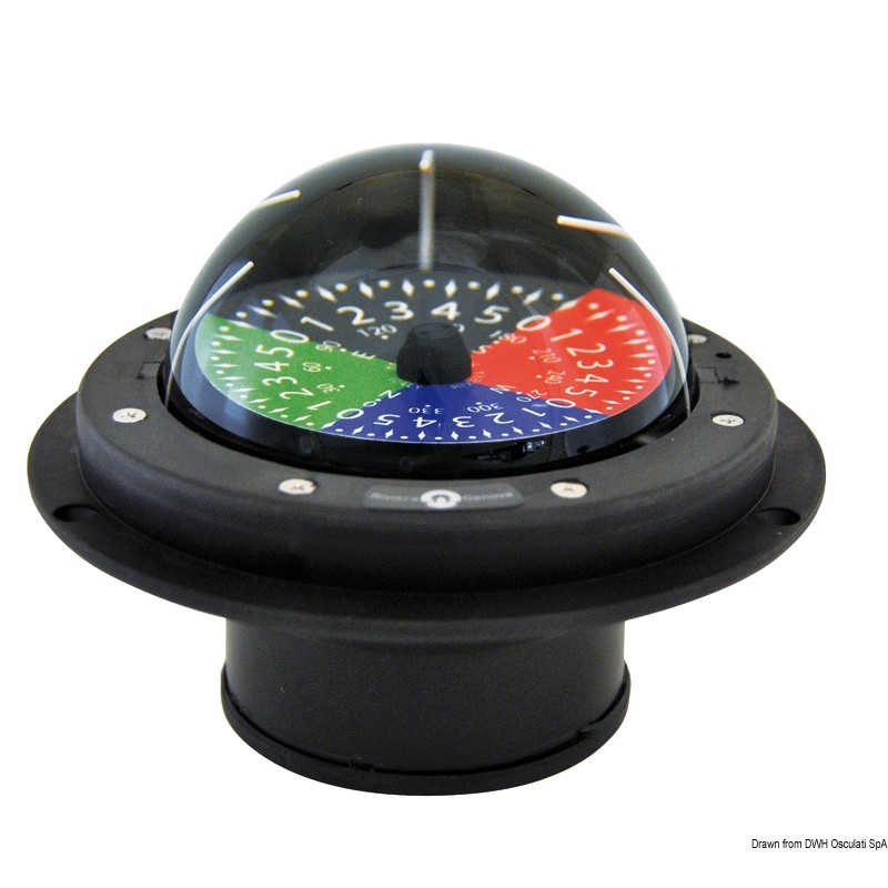 
Compas tactique de régate RIVIERA 3" noir 
