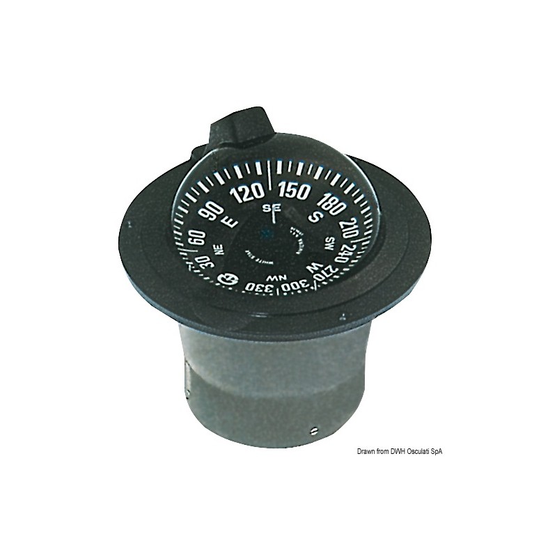 
Compas 5" RIVIERA BW1  encastrer 
