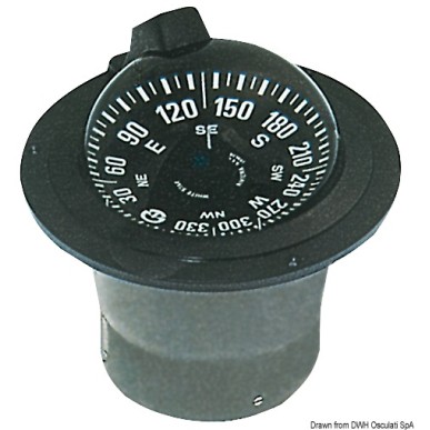 Compas 5" RIVIERA BW1 encastrer | EAN 8033137114274 Ref 25.011.00