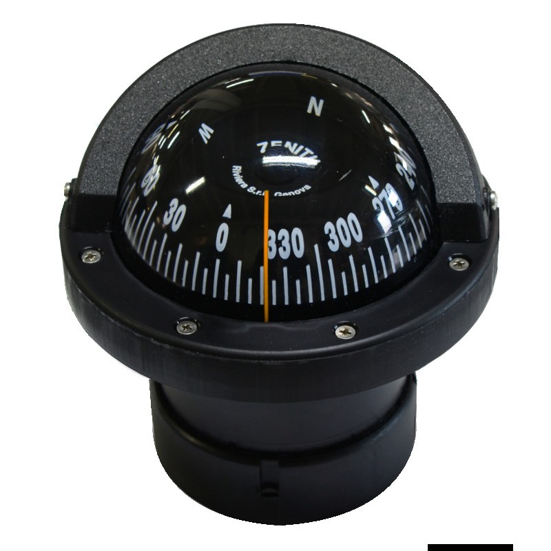 
Compas 3" RIVIERA Zenith SLIM noir, rose noir flat 

