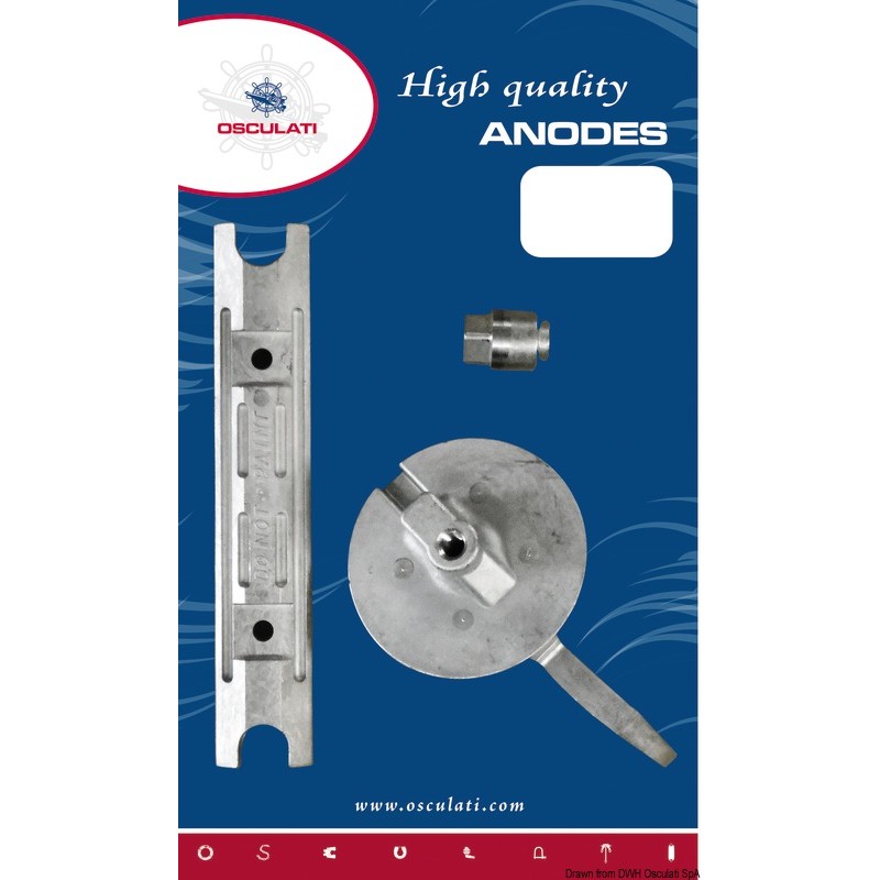 
Kit anode hors-bords Yamaha 80/100 HP 
