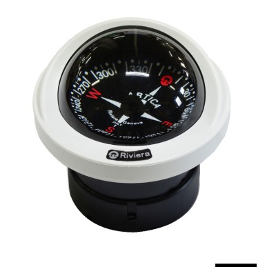 Compas RIVIERA Artica Slim 2"3/4 blanc, rose noir | EAN 8033137209178 Ref 25.005.23