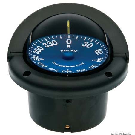 Compas RITCHIE Supersport 3"3/4 noir/bleu | EAN 8033137115196 Ref 25.087.01