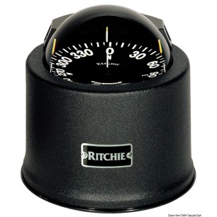 Compas habitacle RITCHIE Globemaster 5" noir/noir | EAN 8033137115189 Ref 25.085.11