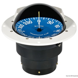 Compas RITCHIE Supersport 5" blanc/bleu | EAN 10342050182 Ref 25.087.13