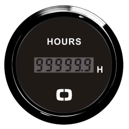 Compte-heures numérique noir/noir | EAN 8033137040665 Ref 27.320.36