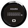 
Compte-heures numérique noir/noir 
