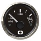 
Indicateur des eaux usées 10/180 ohm noir/polie 
