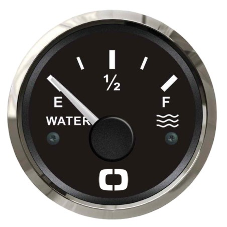 Jauge d'eau 240/33 ohm noir/polie | EAN 8033137040696 Ref 27.321.03