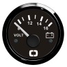 
Voltmètre 8/16 V noir/noir 
