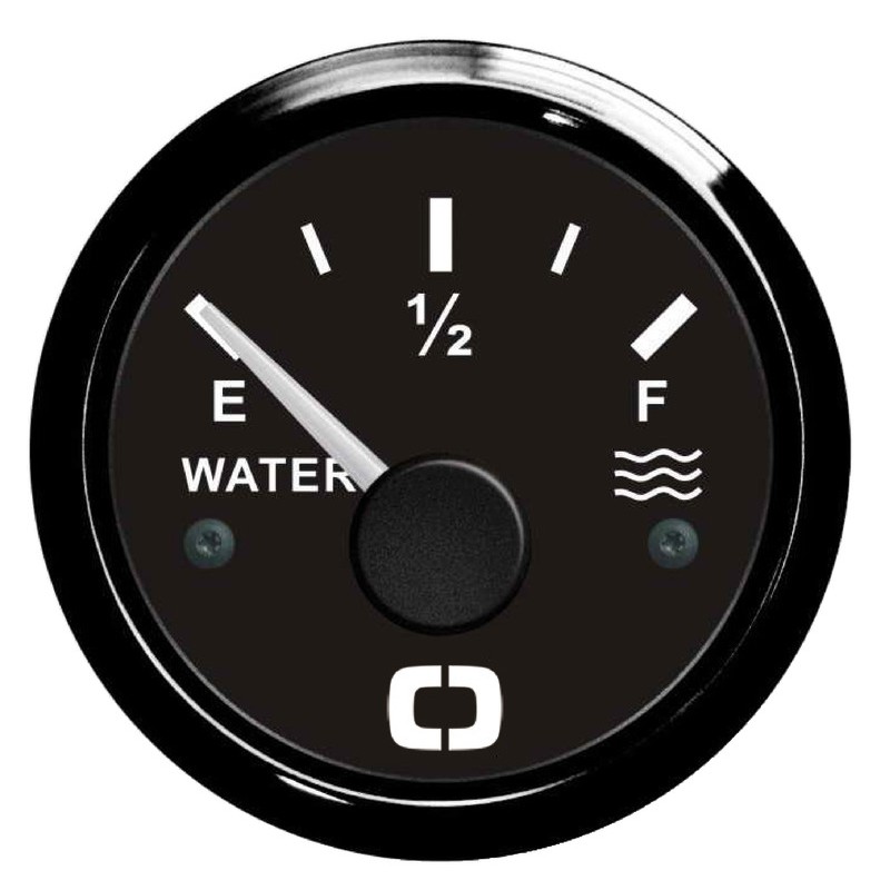 
Jauge d'eau 240/33 ohm noir/noir 

