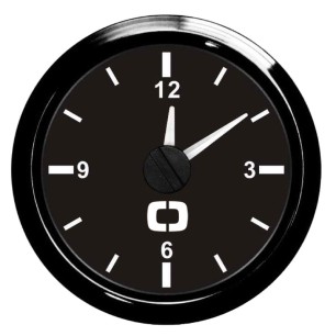Horloge au quartz noir/noir | EAN 8033137040658 Ref 27.320.27