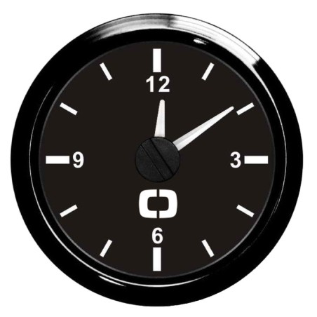 Horloge au quartz noir/noir | EAN 8033137040658 Ref 27.320.27