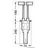 
Boîtier de commande bi-levier GEMINI B46 
