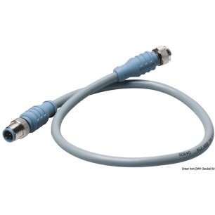 Câble mâle/femelle connecteur NMEA 2000 3 m | EAN 8033137115950 Ref 27.362.04