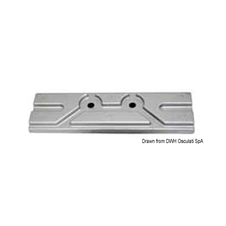 Anode plaque magnésium Mercury/Mariner 150 HP | EAN 8033137138867 Ref 43.434.32