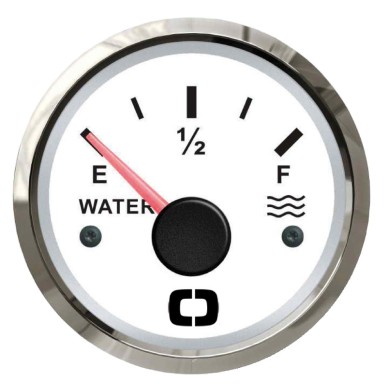 Jauge d'eau 10-180 ohm blanc/polie | EAN 8033137060052 Ref 27.322.29