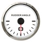 
Indicateur angle de barre blanc/polie 

