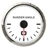 
Indicateur angle de barre blanc/polie 
