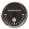 
Indicateur angle de barre noir/polie 
