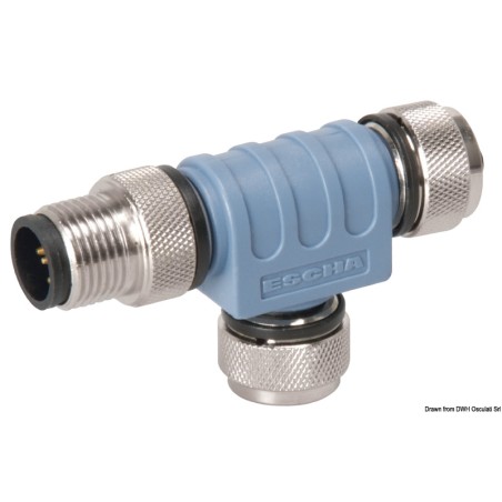 T connecteur (2 femelles + 1 mâle) NMEA 2000  Ref 27.363.02