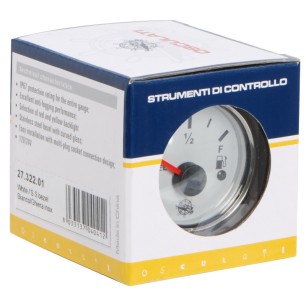 Compte-tours 0-6000 tpm blanc/polie | EAN 8033137041143 Ref 27.327.03