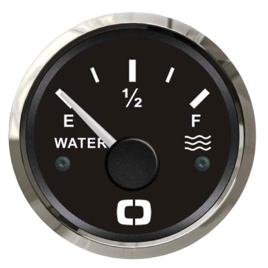 Jauge niveau d'eau 10-180 ohm noir/polie | EAN 8033137060076 Ref 27.321.29