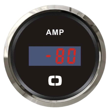 Ampèremètre numérique noir/polie | EAN 8033137040849 Ref 27.321.44