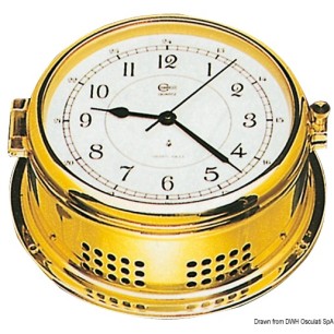 Horloge marine Barigo boîtier laiton 180 mm | EAN 8033137117176 Ref 28.361.03