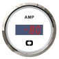 
Ampèremètre numérique blanc/polie 
