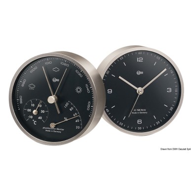 Horloge noir Barigo Pentable | EAN 8033137117091 Ref 28.086.01