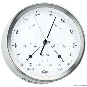 Baro/thermo/hygrométre Barigo Steel | EAN 8033137117015 Ref 28.080.01