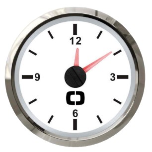 Horloge au quartz blanc/polie | EAN 8033137040979 Ref 27.322.27