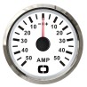 
Ampèremètre avec shunt 50 A blanc/polie 
