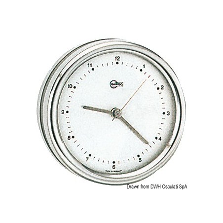 Horloge au quartz Barigo Orion cadran argenté | EAN 8033137117077 Ref 28.083.70